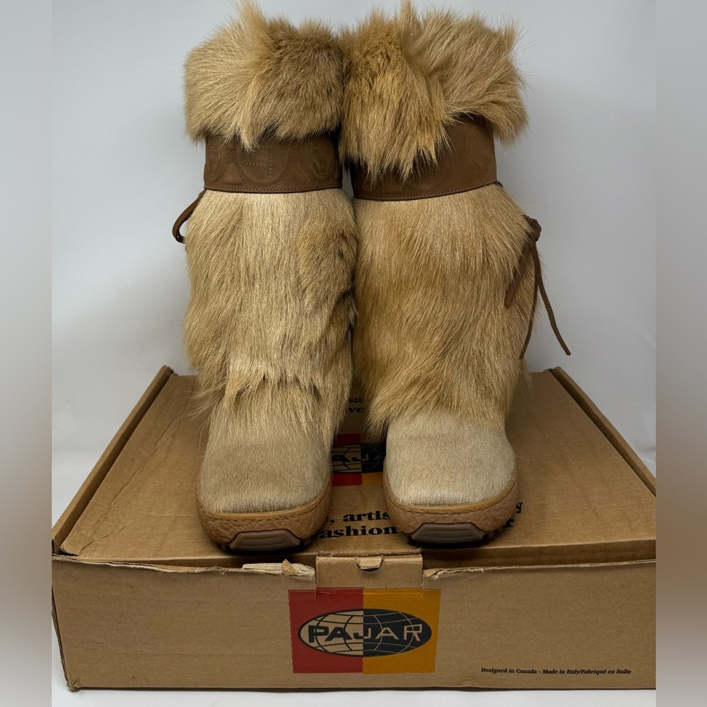 ❤️Pajar New Olympic Fur Boots.  Size 40/9-9 1/2.